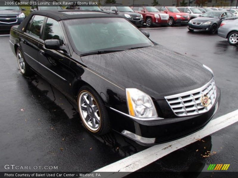 Black Raven / Ebony Black 2006 Cadillac DTS Luxury