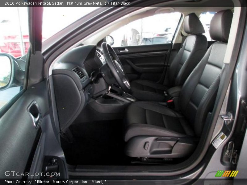 Platinum Grey Metallic / Titan Black 2010 Volkswagen Jetta SE Sedan