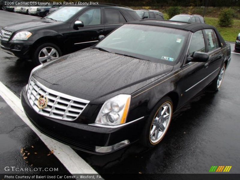 Black Raven / Ebony Black 2006 Cadillac DTS Luxury