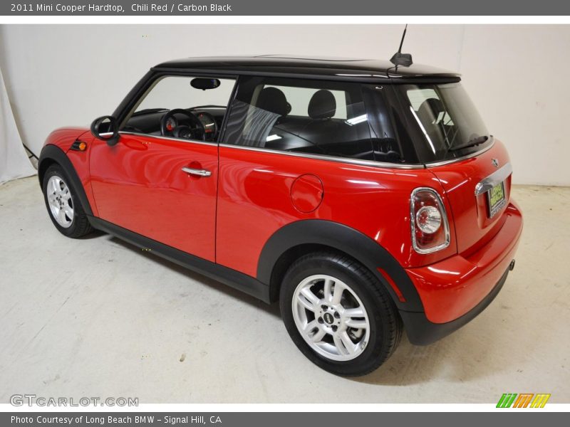 Chili Red / Carbon Black 2011 Mini Cooper Hardtop