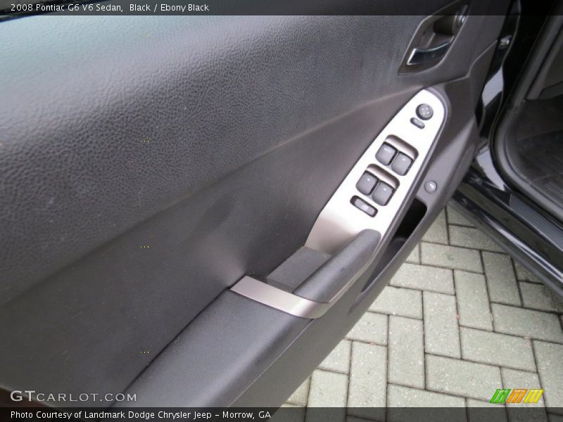 Black / Ebony Black 2008 Pontiac G6 V6 Sedan