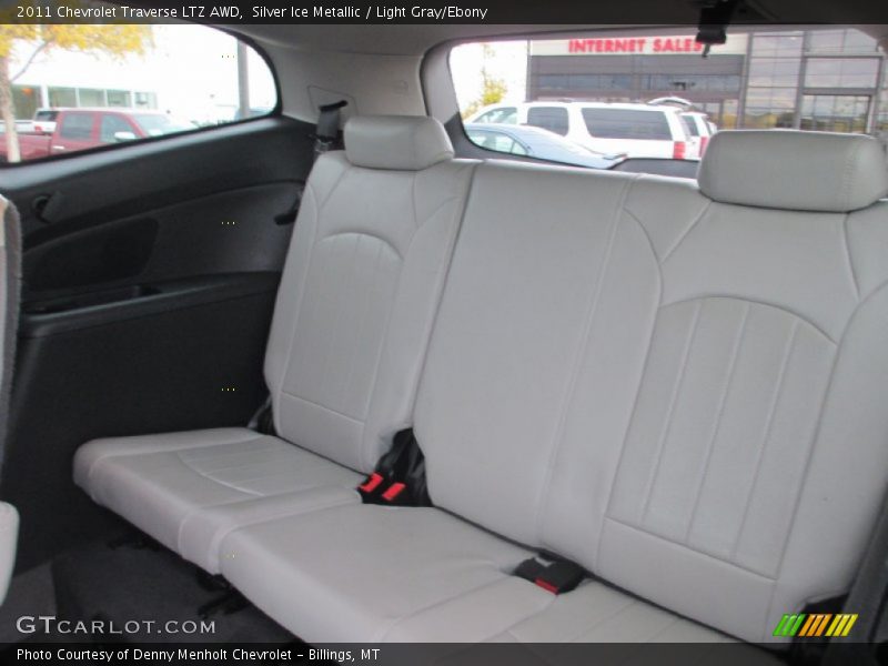 Silver Ice Metallic / Light Gray/Ebony 2011 Chevrolet Traverse LTZ AWD
