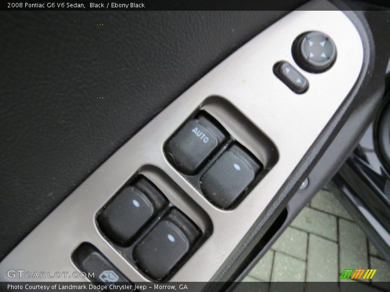 Black / Ebony Black 2008 Pontiac G6 V6 Sedan