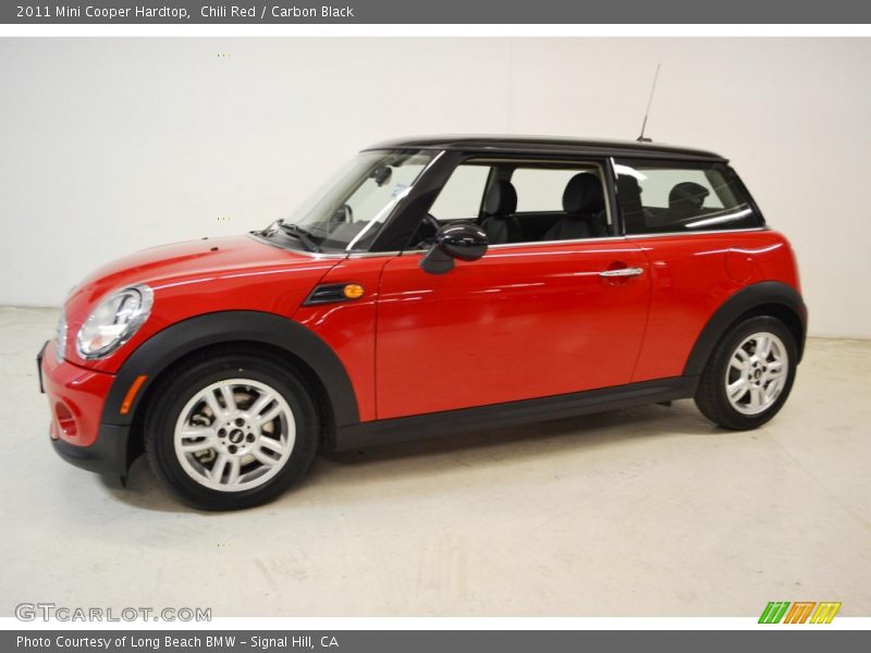 Chili Red / Carbon Black 2011 Mini Cooper Hardtop