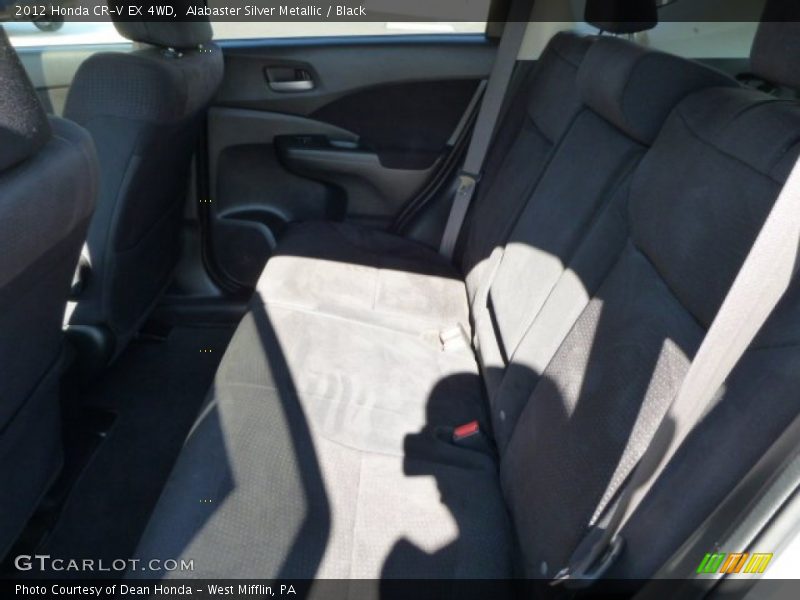 Alabaster Silver Metallic / Black 2012 Honda CR-V EX 4WD