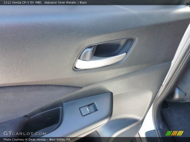 Alabaster Silver Metallic / Black 2012 Honda CR-V EX 4WD