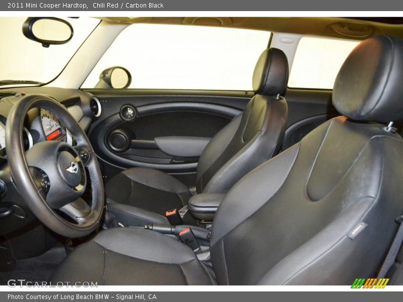 Chili Red / Carbon Black 2011 Mini Cooper Hardtop