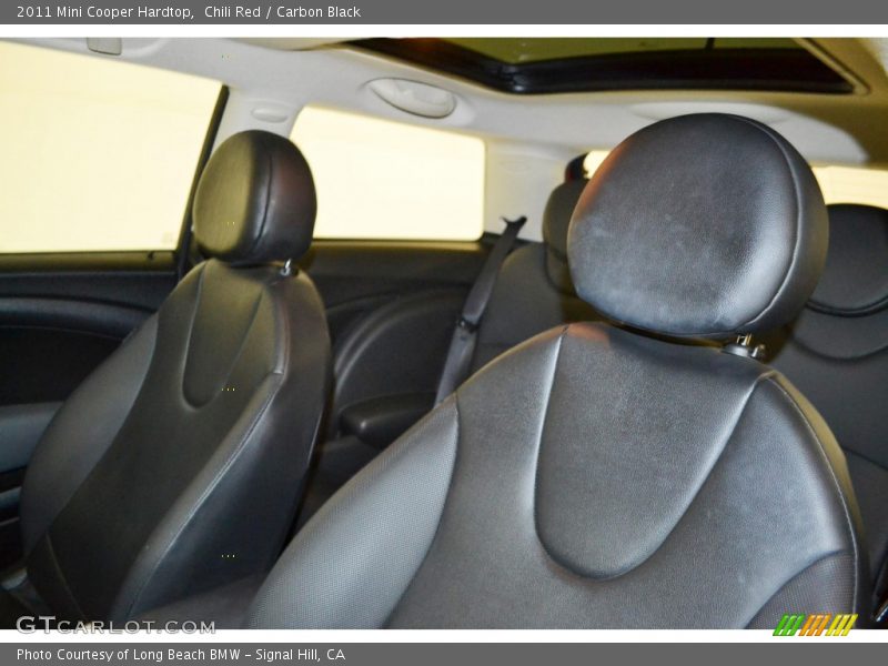 Chili Red / Carbon Black 2011 Mini Cooper Hardtop