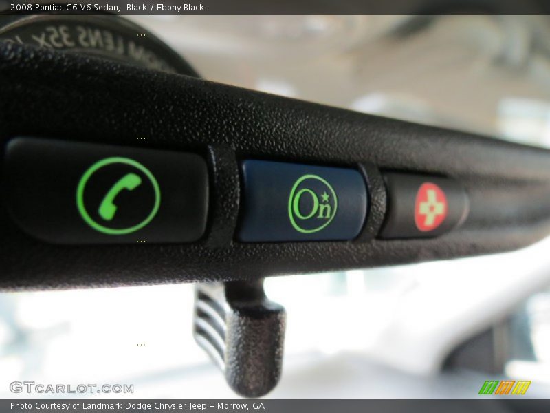 Black / Ebony Black 2008 Pontiac G6 V6 Sedan
