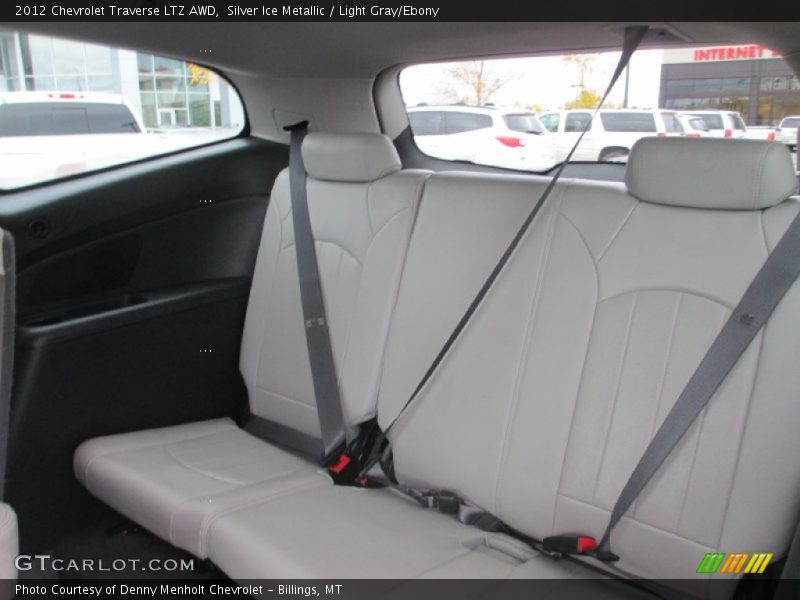 Silver Ice Metallic / Light Gray/Ebony 2012 Chevrolet Traverse LTZ AWD