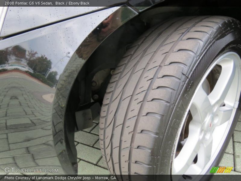 Black / Ebony Black 2008 Pontiac G6 V6 Sedan