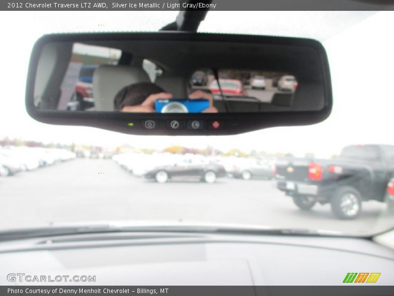 Silver Ice Metallic / Light Gray/Ebony 2012 Chevrolet Traverse LTZ AWD