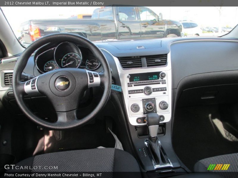 Imperial Blue Metallic / Ebony 2012 Chevrolet Malibu LT