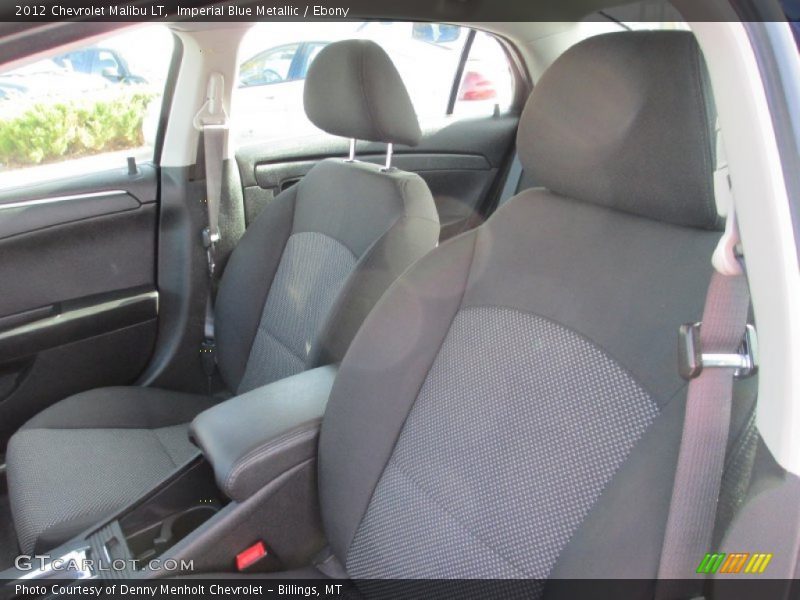 Imperial Blue Metallic / Ebony 2012 Chevrolet Malibu LT