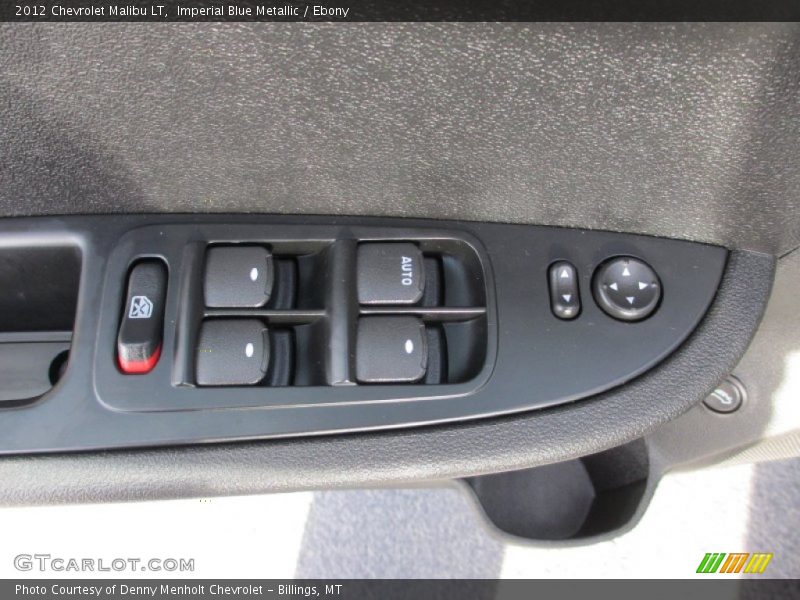 Imperial Blue Metallic / Ebony 2012 Chevrolet Malibu LT