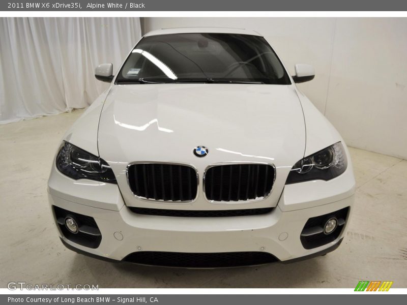 Alpine White / Black 2011 BMW X6 xDrive35i