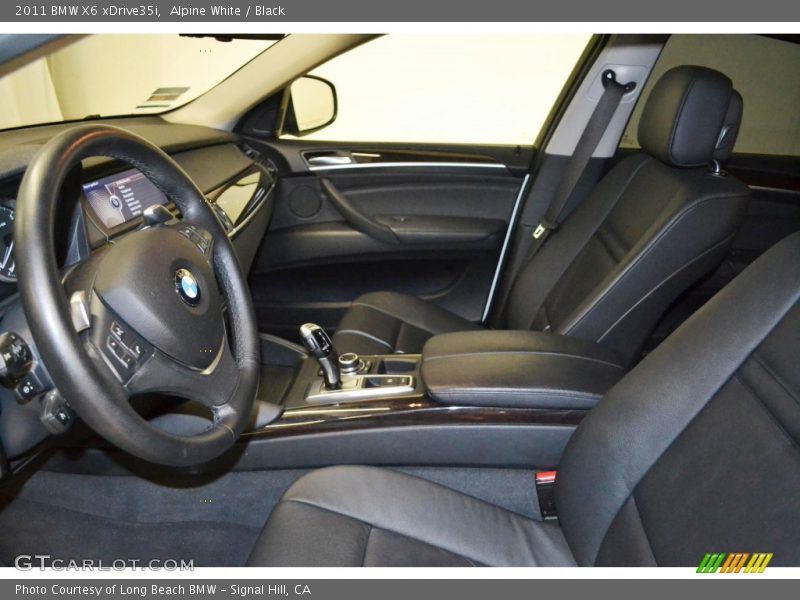 Alpine White / Black 2011 BMW X6 xDrive35i