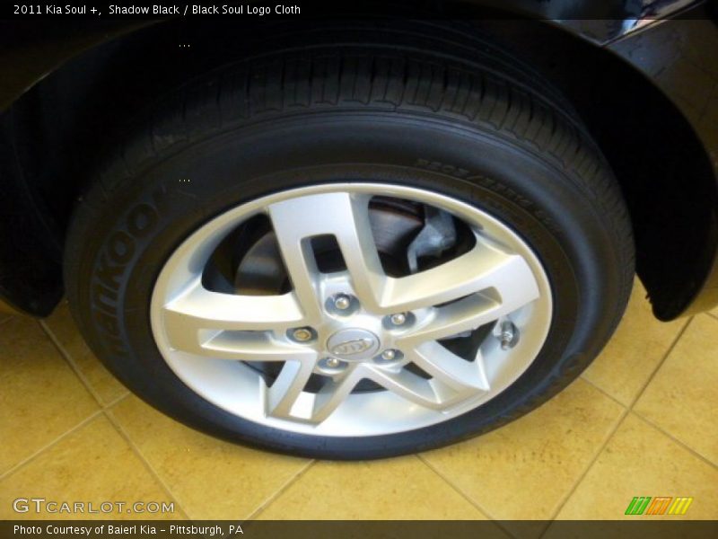 Shadow Black / Black Soul Logo Cloth 2011 Kia Soul +