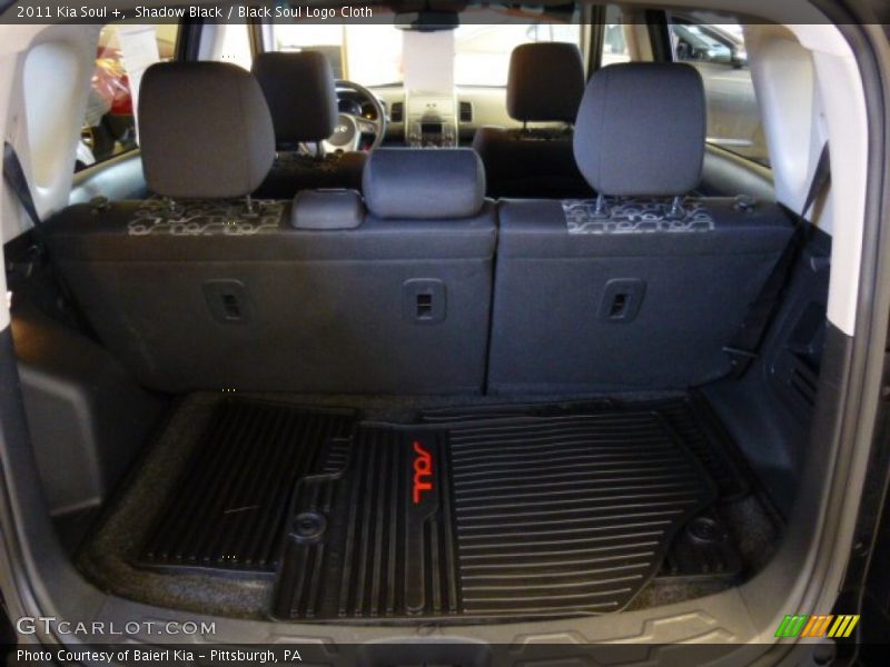 Shadow Black / Black Soul Logo Cloth 2011 Kia Soul +