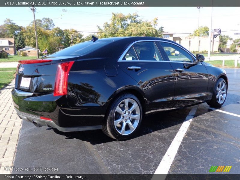 Black Raven / Jet Black/Jet Black Accents 2013 Cadillac ATS 2.0L Turbo Luxury