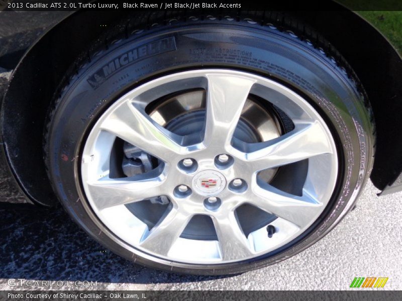 Black Raven / Jet Black/Jet Black Accents 2013 Cadillac ATS 2.0L Turbo Luxury