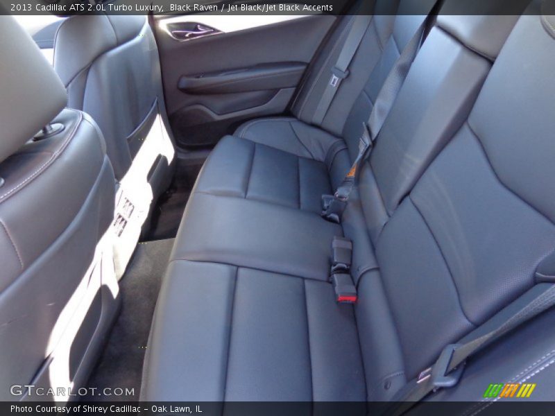 Black Raven / Jet Black/Jet Black Accents 2013 Cadillac ATS 2.0L Turbo Luxury
