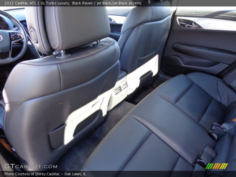 Black Raven / Jet Black/Jet Black Accents 2013 Cadillac ATS 2.0L Turbo Luxury