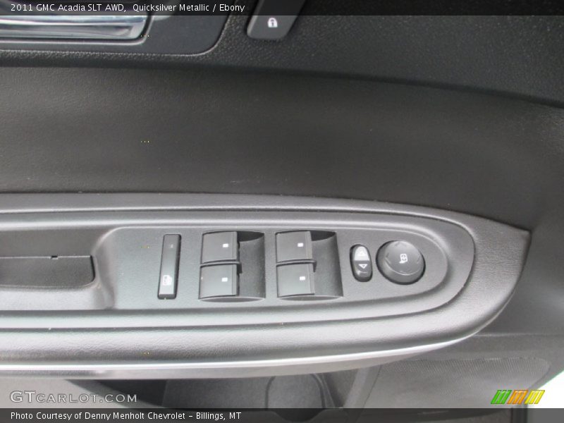 Quicksilver Metallic / Ebony 2011 GMC Acadia SLT AWD