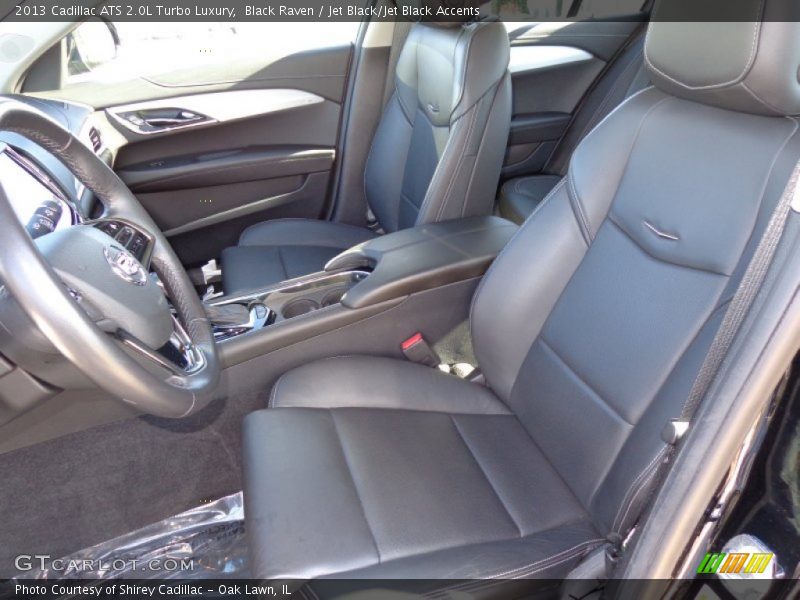 Black Raven / Jet Black/Jet Black Accents 2013 Cadillac ATS 2.0L Turbo Luxury