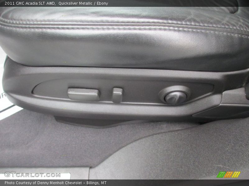 Quicksilver Metallic / Ebony 2011 GMC Acadia SLT AWD