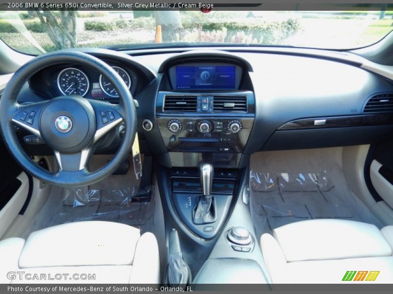 Dashboard of 2006 6 Series 650i Convertible