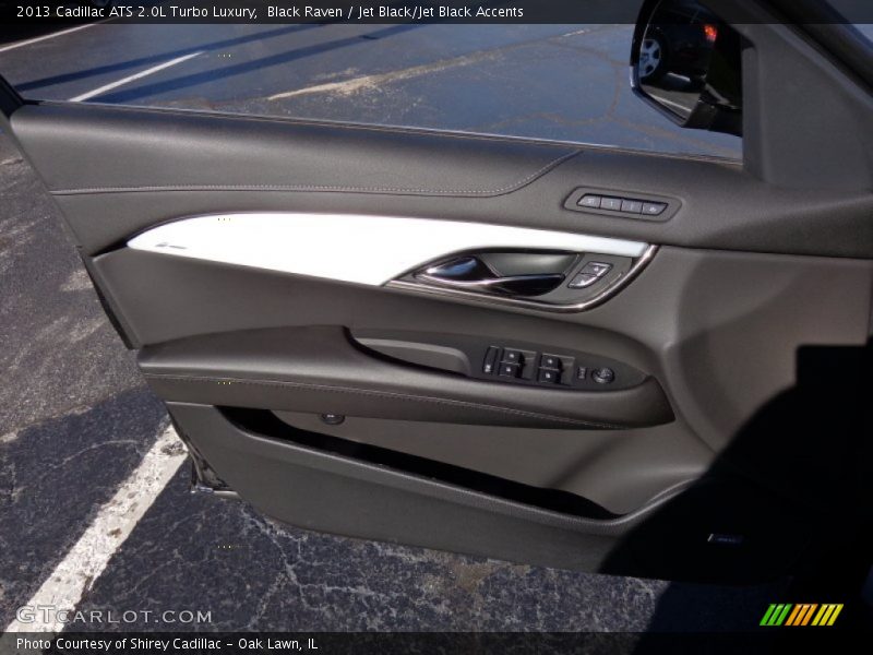 Black Raven / Jet Black/Jet Black Accents 2013 Cadillac ATS 2.0L Turbo Luxury