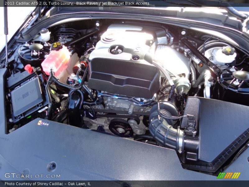 Black Raven / Jet Black/Jet Black Accents 2013 Cadillac ATS 2.0L Turbo Luxury