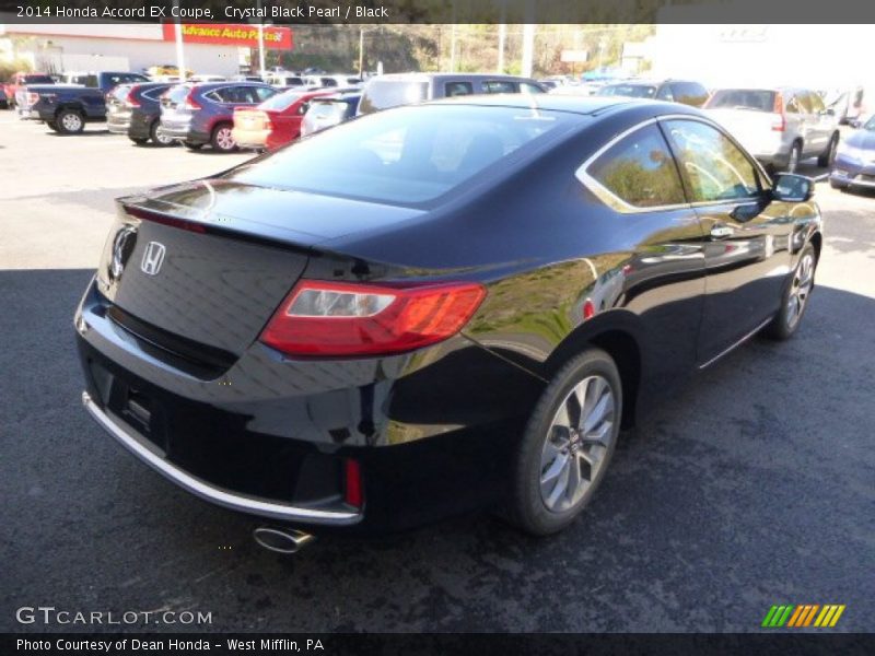 Crystal Black Pearl / Black 2014 Honda Accord EX Coupe