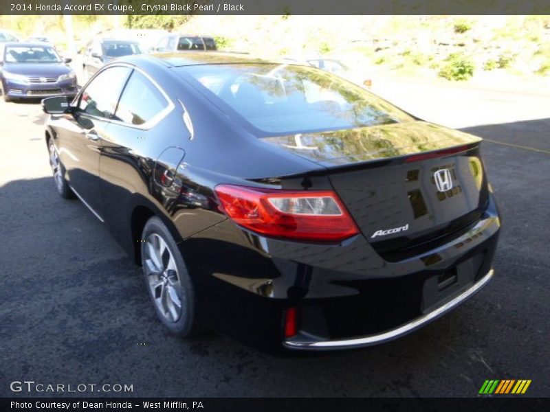 Crystal Black Pearl / Black 2014 Honda Accord EX Coupe
