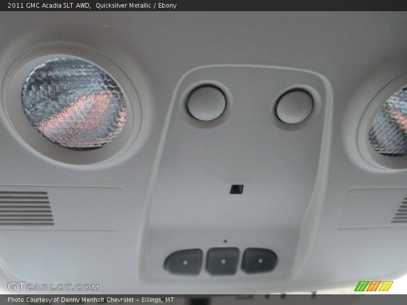 Quicksilver Metallic / Ebony 2011 GMC Acadia SLT AWD