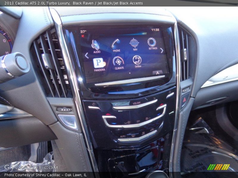 Black Raven / Jet Black/Jet Black Accents 2013 Cadillac ATS 2.0L Turbo Luxury