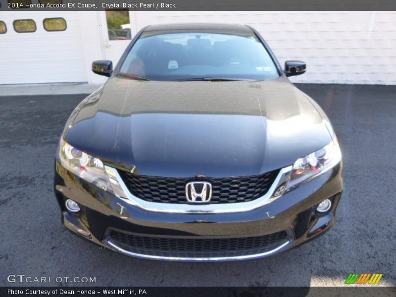 Crystal Black Pearl / Black 2014 Honda Accord EX Coupe