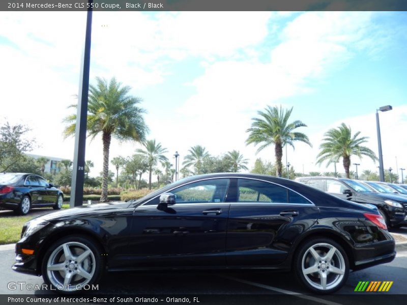 Black / Black 2014 Mercedes-Benz CLS 550 Coupe
