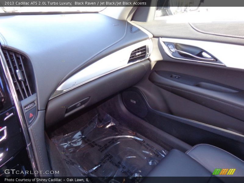 Black Raven / Jet Black/Jet Black Accents 2013 Cadillac ATS 2.0L Turbo Luxury