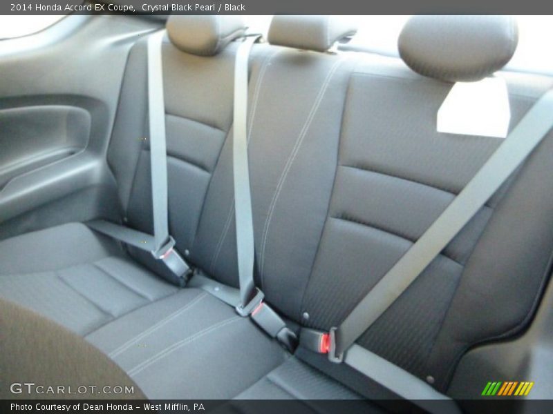 Rear Seat of 2014 Accord EX Coupe