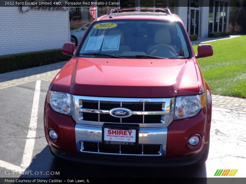Toreador Red Metallic / Camel 2012 Ford Escape Limited 4WD