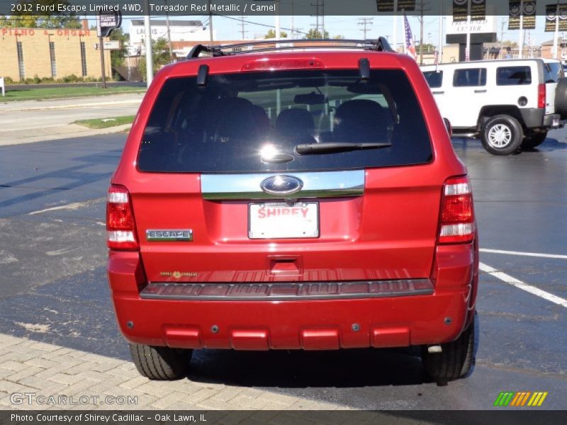 Toreador Red Metallic / Camel 2012 Ford Escape Limited 4WD