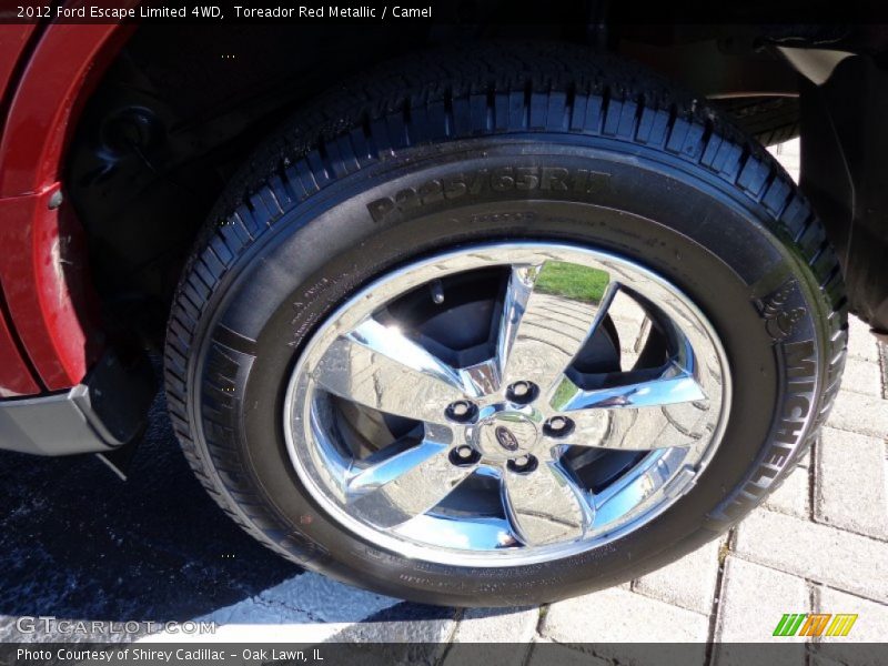 Toreador Red Metallic / Camel 2012 Ford Escape Limited 4WD