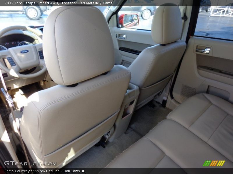 Toreador Red Metallic / Camel 2012 Ford Escape Limited 4WD