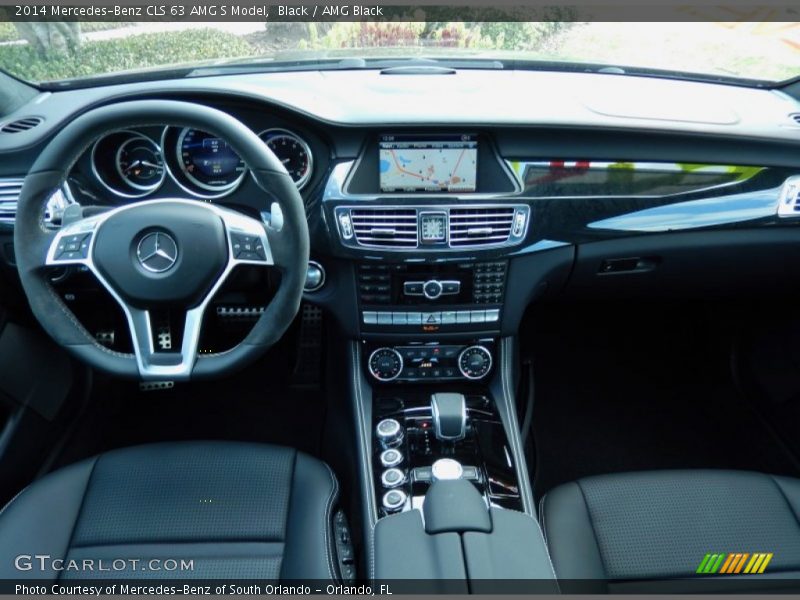 Dashboard of 2014 CLS 63 AMG S Model