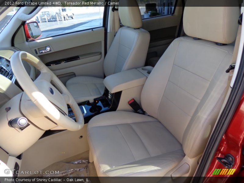 Toreador Red Metallic / Camel 2012 Ford Escape Limited 4WD
