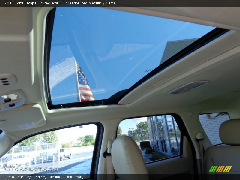 Toreador Red Metallic / Camel 2012 Ford Escape Limited 4WD