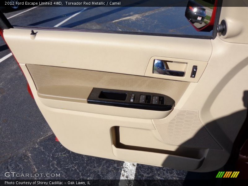 Toreador Red Metallic / Camel 2012 Ford Escape Limited 4WD