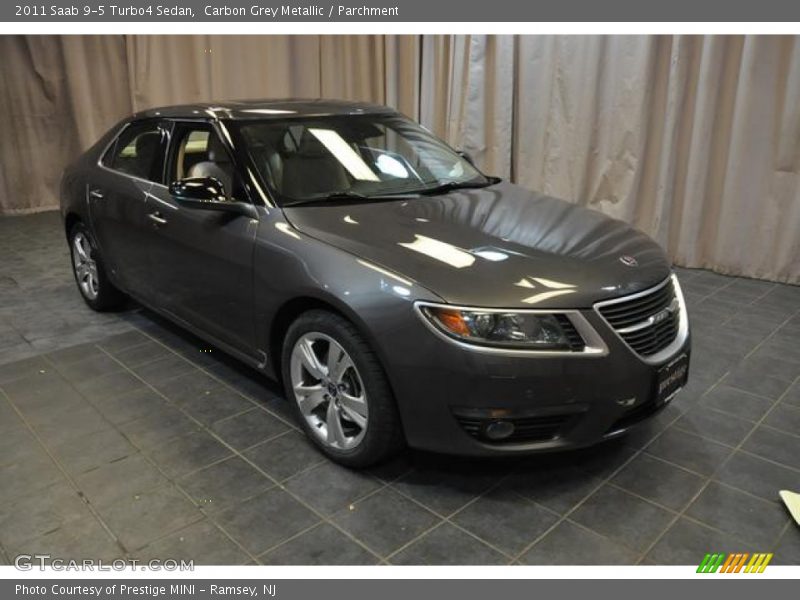 Carbon Grey Metallic / Parchment 2011 Saab 9-5 Turbo4 Sedan